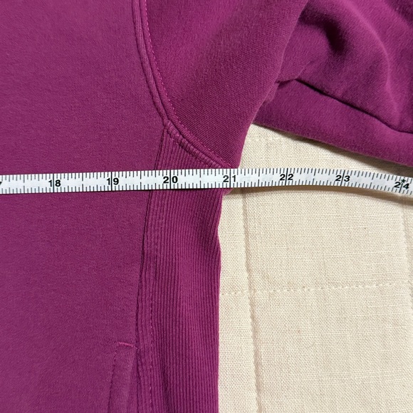 Athleta Purple Half-Zip Pullover Sweatshirt - Picture 13 of 14